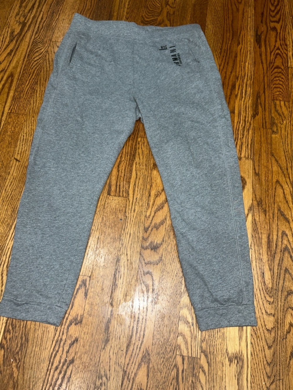 Armani Exchange Gray Men's Sweat Joggers